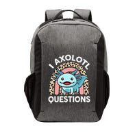 I Axolotl Questions Vector Backpack
