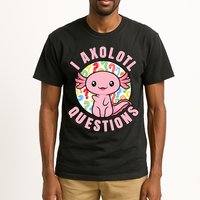 I Axolotl Questions Funny P.ink Axolotl Kawaii Tall T-Shirt