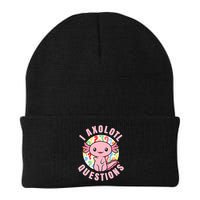 I Axolotl Questions Funny P.ink Axolotl Kawaii Beanie