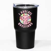 I Axolotl Questions Funny P.ink Axolotl Kawaii Tumbler