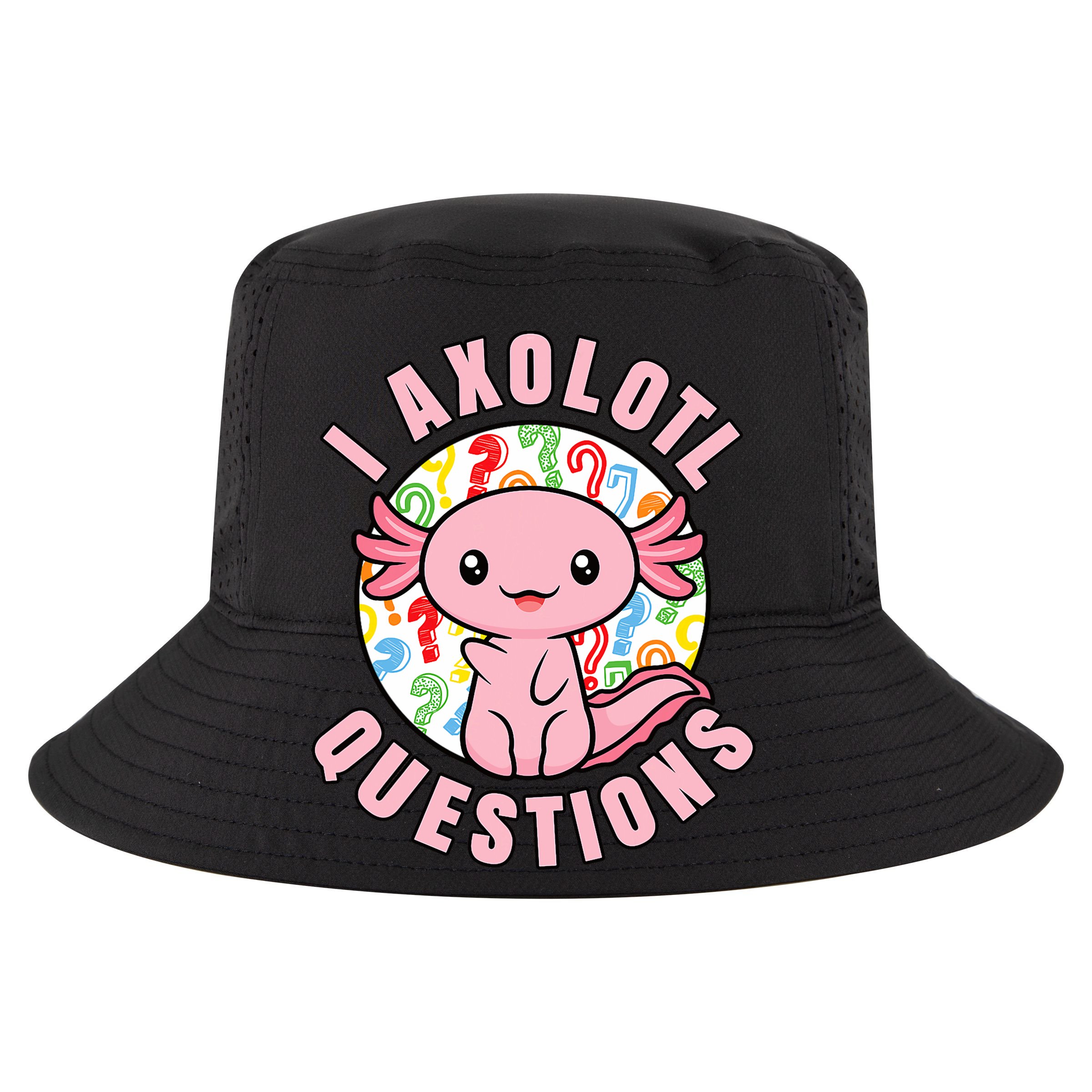 I Axolotl Questions Funny P.ink Axolotl Kawaii Tank Top