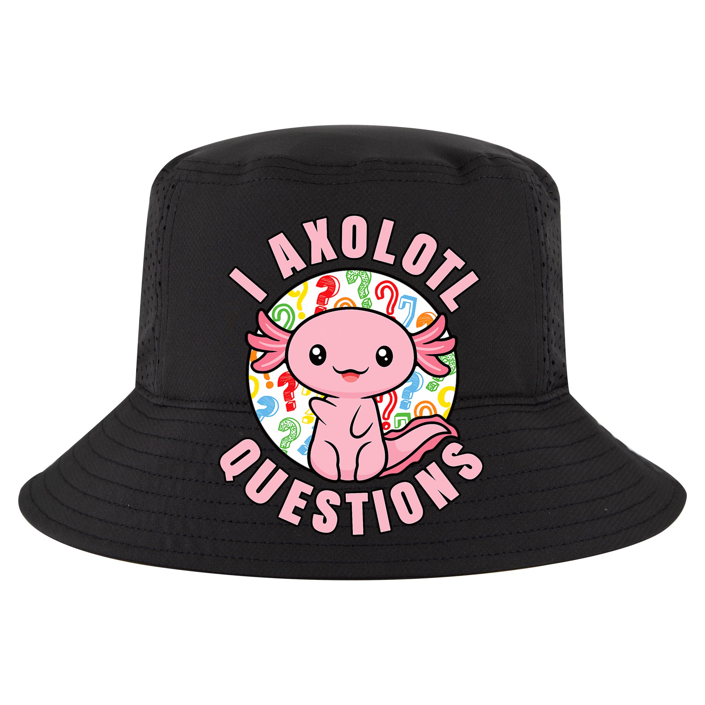 I Axolotl Questions Funny P.ink Axolotl Kawaii Tank Top