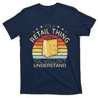 ItS A Retail Thing Checkout Retro Retail Store Worker T-Shirt