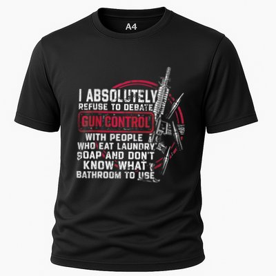 I Absolutely Refuse To Debate Gun Control With People Performance Shirt