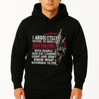 I Absolutely Refuse To Debate Gun Control With People Hoodie