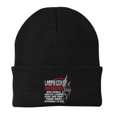 I Absolutely Refuse To Debate Gun Control With People Beanie