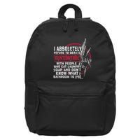 I Absolutely Refuse To Debate Gun Control With People 16 in Basic Backpack