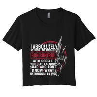 I Absolutely Refuse To Debate Gun Control With People Crop Top