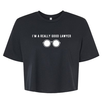 Im A Really Good Lawyer Bella+Canvas Jersey Crop Tee