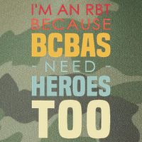 IM An Rbt Because Bcbas Need Heroes Too Behavior Technician Legacy Tie Dye Trucker Hat