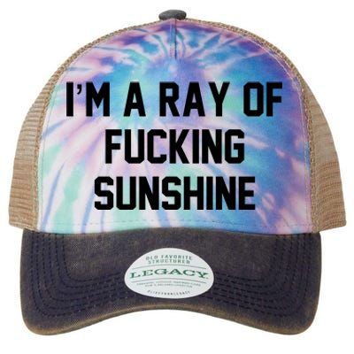 I'm A Ray Of Fucking Sunshine Legacy Tie Dye Trucker Hat