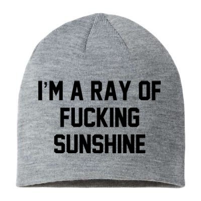 I'm A Ray Of Fucking Sunshine Sustainable Beanie