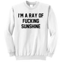 I'm A Ray Of Fucking Sunshine Sweatshirt