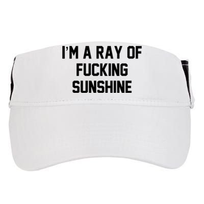 I'm A Ray Of Fucking Sunshine Adult Drive Performance Visor