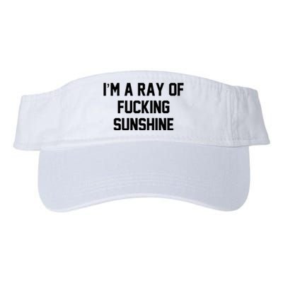 I'm A Ray Of Fucking Sunshine Valucap Bio-Washed Visor