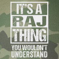 ItS A Raj Thing You WouldnT Understand First Name Legacy Tie Dye Trucker Hat