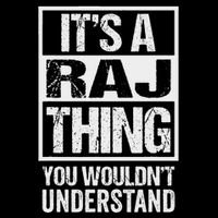 ItS A Raj Thing You WouldnT Understand First Name Sustainable Bucket Hat