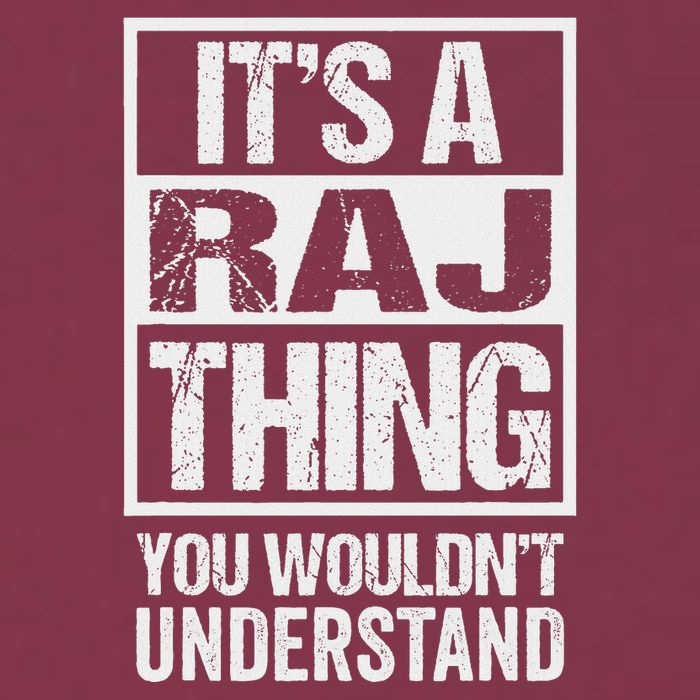 ItS A Raj Thing You WouldnT Understand First Name 16oz Travel Tumbler