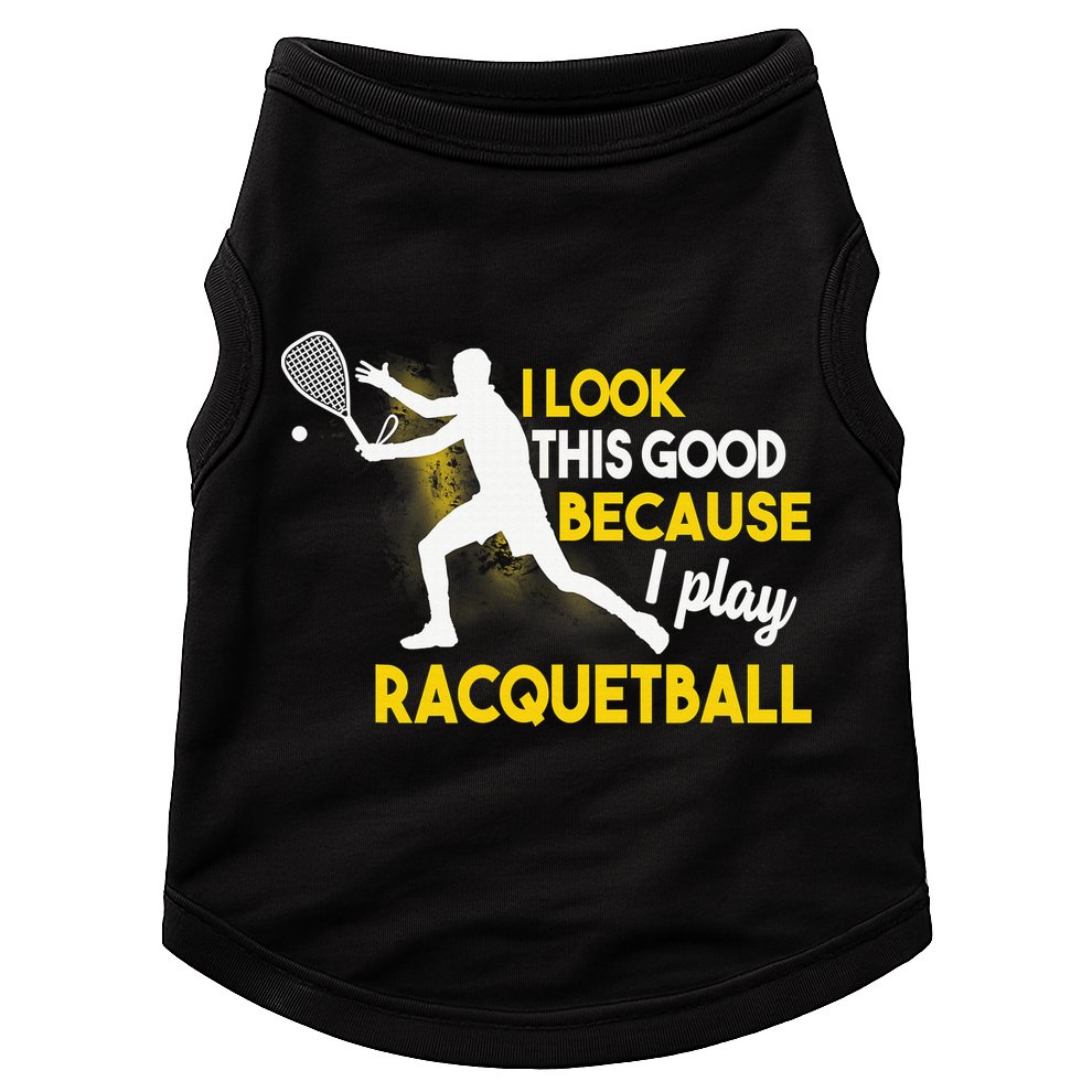 It's A Racquetball Thing funny racquet sports Doggie Tank