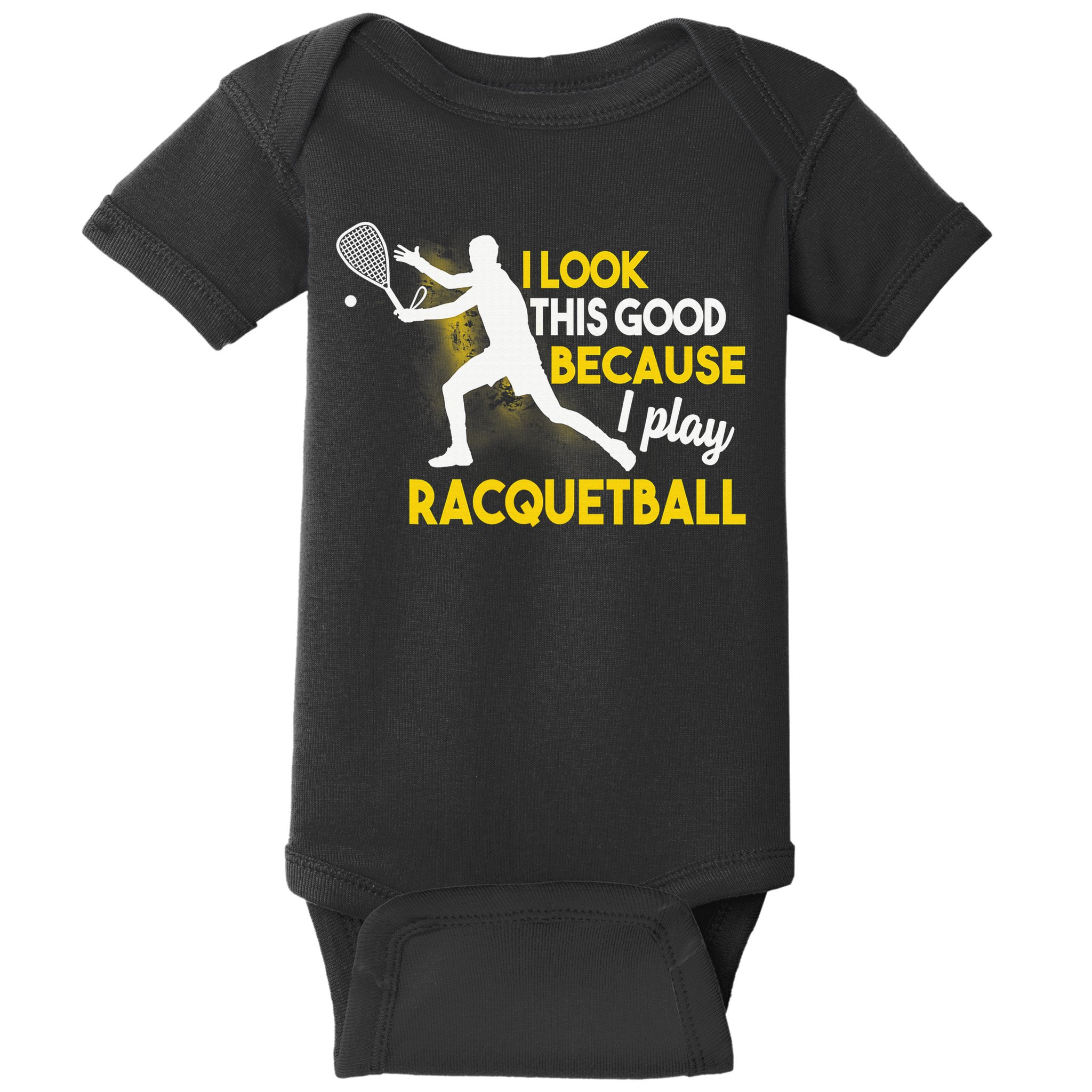 It's A Racquetball Thing funny racquet sports Baby Bodysuit