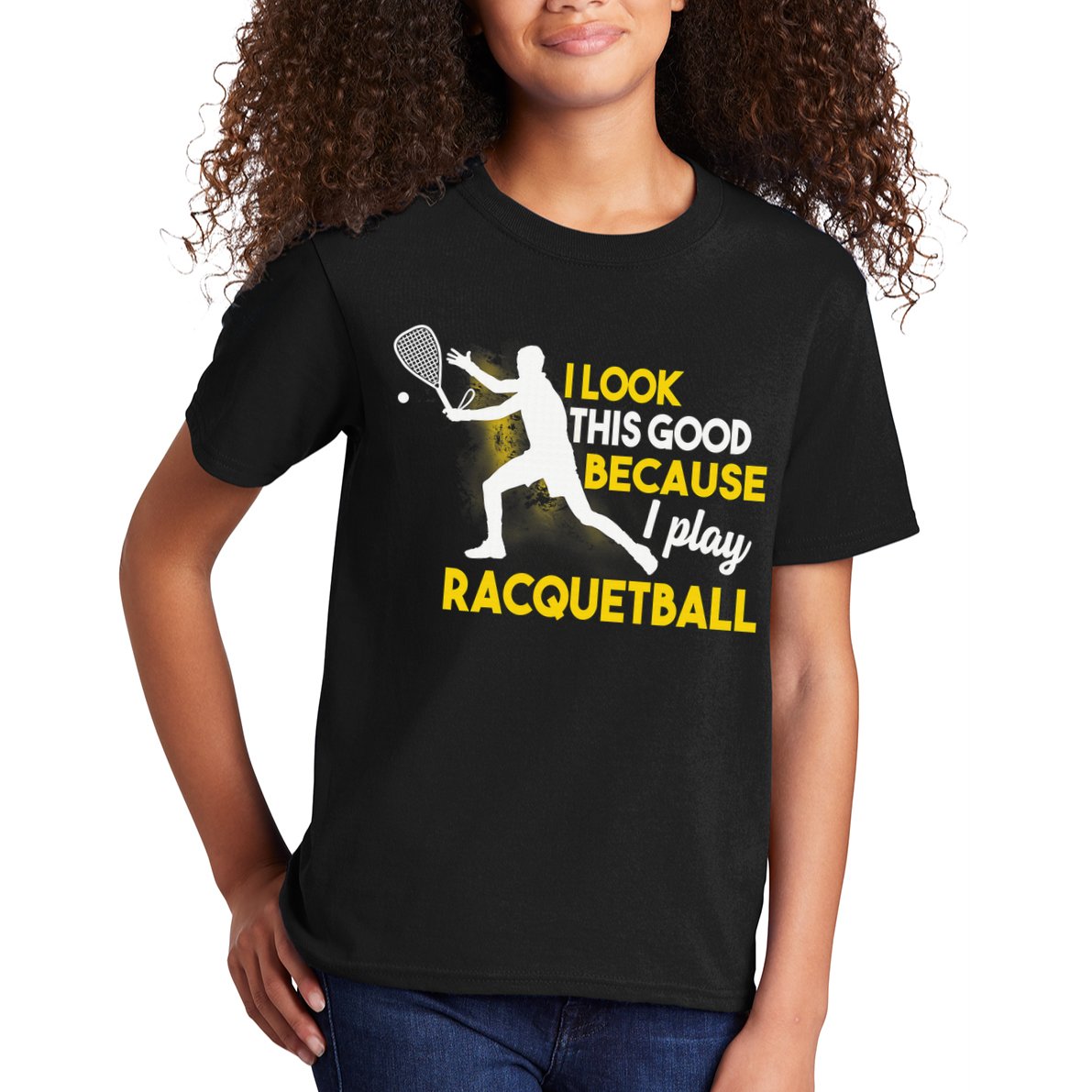 It's A Racquetball Thing funny racquet sports Kids T-Shirt