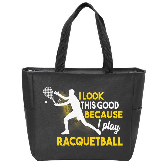It's A Racquetball Thing funny racquet sports Zip Tote Bag
