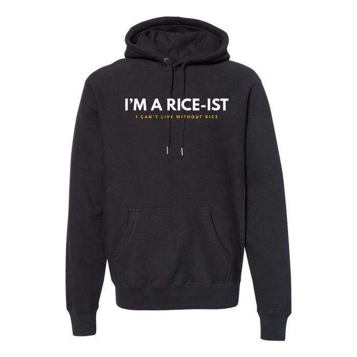 IM A Rice Ist Rice Funny Filipino Premium Hoodie