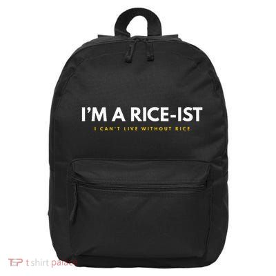 IM A Rice Ist Rice Funny Filipino 16 in Basic Backpack