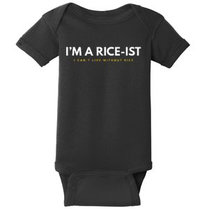 IM A Rice Ist Rice Funny Filipino Baby Bodysuit