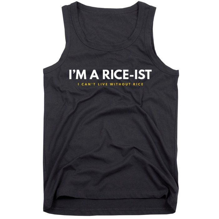 IM A Rice Ist Rice Funny Filipino Tank Top