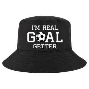 I'm A Real GOAL Getter Soccer Cool Comfort Performance Bucket Hat