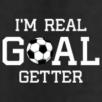 I'm A Real GOAL Getter Soccer Golf Towel