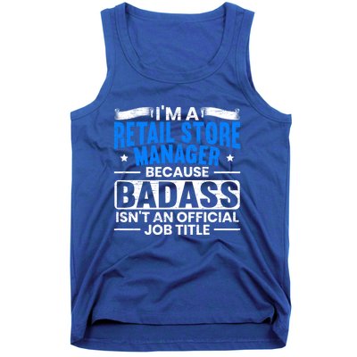 Im A Retail Store Ager Proud Retail Worker Profession Great Gift Tank Top