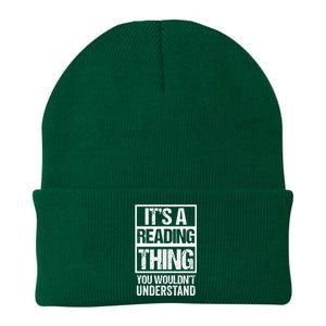 ItS A Reading Thing You WouldnT Understand Book Lover Knit Cap Winter Beanie