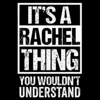 ItS A Rachel Thing You WouldnT Understand First Name Sustainable Bucket Hat