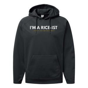 IM A Rice Ist Rice Funny Filipino Performance Fleece Hoodie