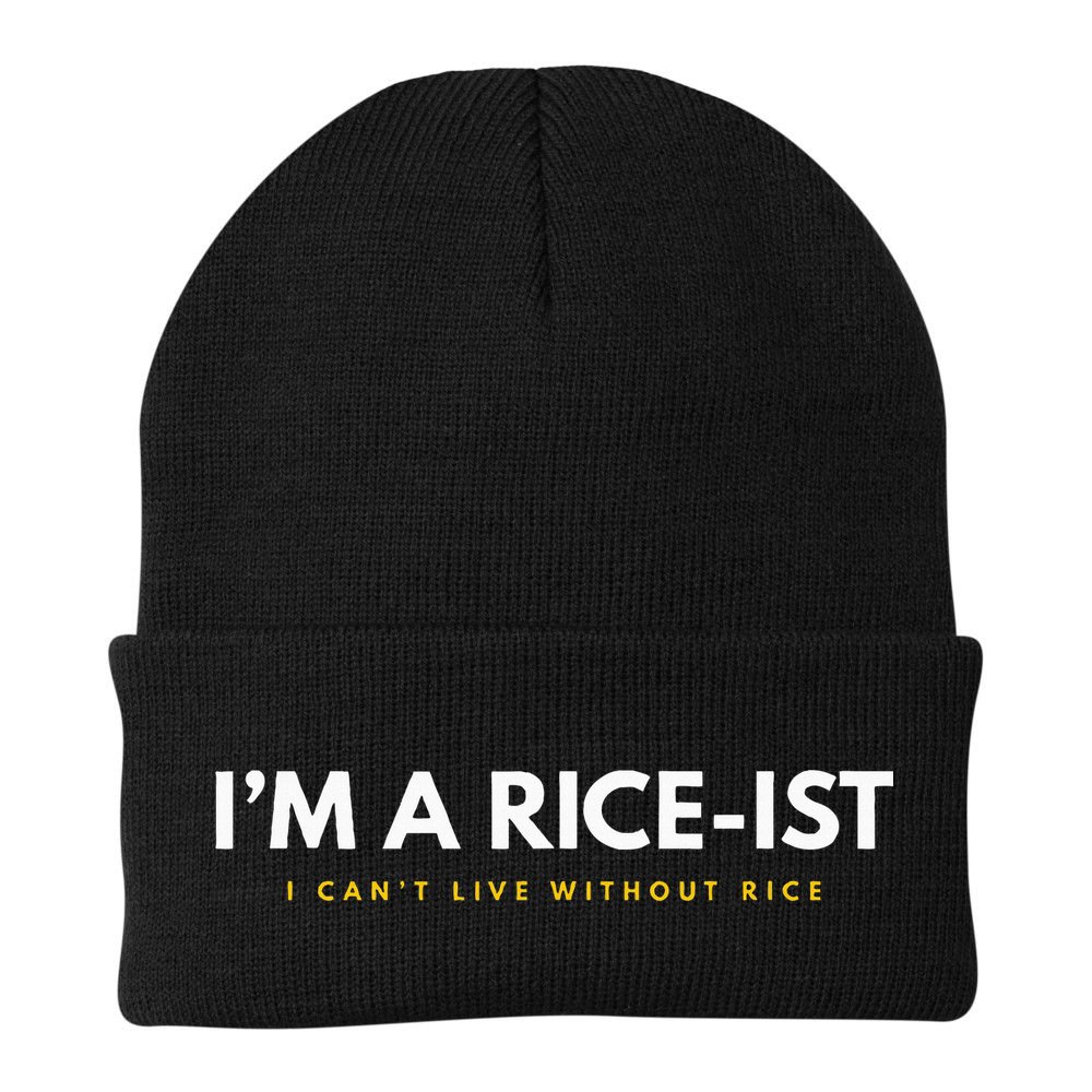 IM A Rice Ist Rice Funny Filipino Beanie