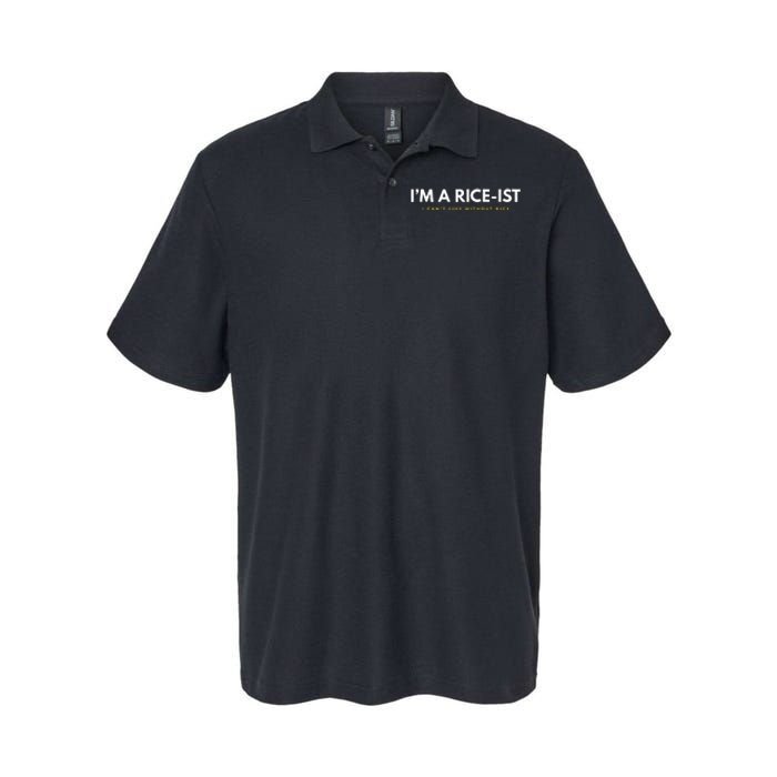 IM A Rice Ist Rice Funny Filipino Softstyle Adult Sport Polo