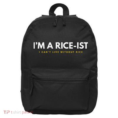 IM A Rice Ist Rice Funny Filipino 16 in Basic Backpack