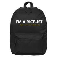 IM A Rice Ist Rice Funny Filipino 16 in Basic Backpack