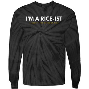 IM A Rice Ist Rice Funny Filipino Tie-Dye Long Sleeve Shirt