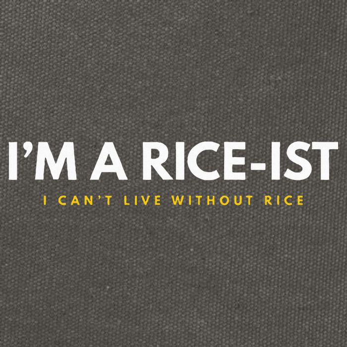 IM A Rice Ist Rice Funny Filipino Cotton Canvas Backpack