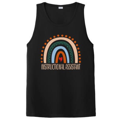 Instructional Assistant Rainbow Appreciation Back To School PosiCharge Competitor Tank