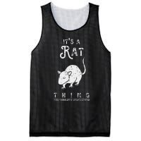 ItS A Rat Thing Rat Funny Mouse Lover Cute Mice Mesh Reversible Basketball Jersey Tank