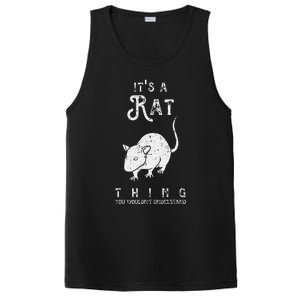 ItS A Rat Thing Rat Funny Mouse Lover Cute Mice PosiCharge Competitor Tank