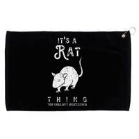 ItS A Rat Thing Rat Funny Mouse Lover Cute Mice Grommeted Golf Towel