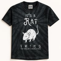 ItS A Rat Thing Rat Funny Mouse Lover Cute Mice Kids Tie-Dye T-Shirt