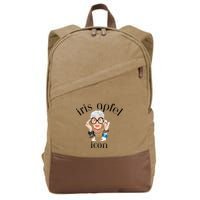 Iris Apfel Remembrance Of Iris Apfel Cotton Canvas Backpack