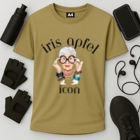 Iris Apfel Remembrance Of Iris Apfel Performance Shirt