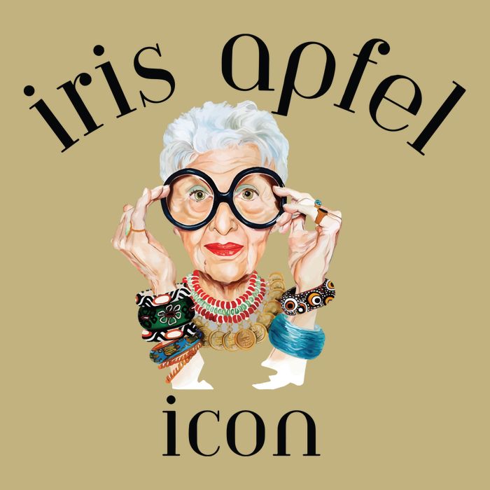Iris Apfel Remembrance Of Iris Apfel Performance Shirt
